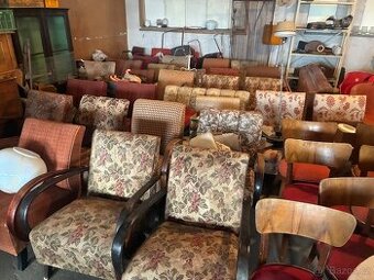 Halabala různá křesla funkcionalismus