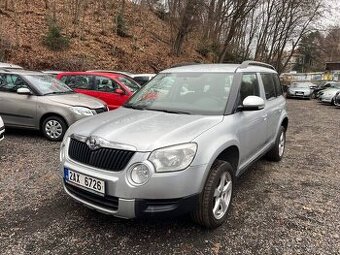 Škoda Yeti 1.8 TSI 118kW 4x4 tažné klima 2012 nové ČR