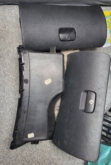 Kastlík přihrádka spolujezdce passat b5, 2x dvířka