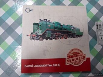 Stříbrná mince Na kolech - Parní lokomotiva 387.0 Mikádo