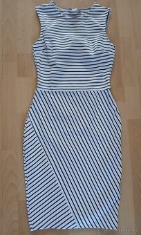 Šaty pruhované