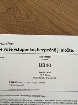 UB40 13.3.2026