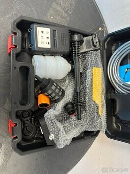 Aku foukač / mini turbo ventilátor 21V – sada v kufru  Zasíl