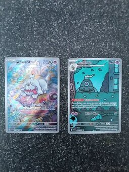 Pokémon karty Dusclops a Greavard - 1