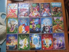 Originální DVD Disney, Dreamworks, Barbie - pohádky
