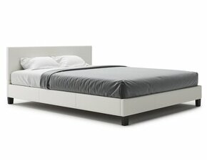 Kožená postel 180x200