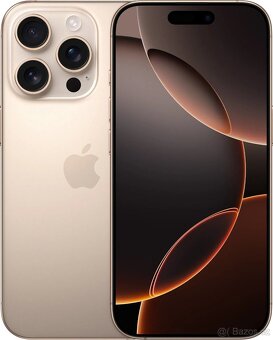 iPhone 16 Pro Max 1TB pouštní titan NOVÝ