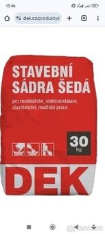 Sádra stavební