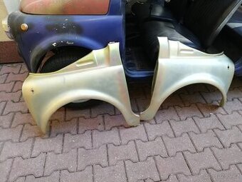 Fiat 500 F, L, R - nové přední blatníky v pozinku