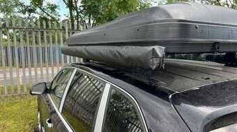 Markýza na auto boční černá 2x2m Akce