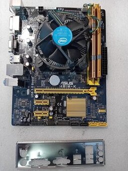 ASUS H81M-K+i5-4570+8GB DDR3+CHLADIČ