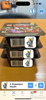 LEGO 71047 Minifigurky DRAGONBORN PALADIN Dungeons & Dragons