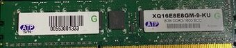 2x nebo 4x 8GB DDR3 DIMM udimm ECC nonREG 12800E