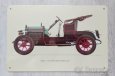 Plechová retro cedule na zeď - Opel 1909
