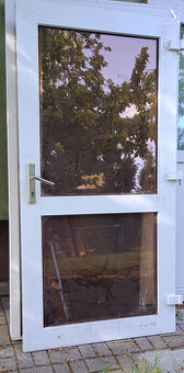 Vchodové dveře plastové š.116x216v.