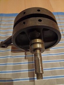 Prodám klikovou hřídel s tlumičem záběru Jawa 350 OHV SV - 1