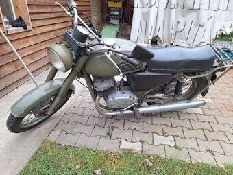 Jawa 350 Typ 634 rv.1981,vojenská - 1