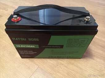 DATOUBOSS 12,8V 100Ah LiFePO4 Baterie (Max Výkon 1280W)
