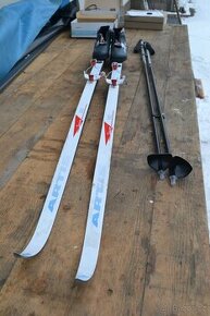 běžky 200cm nové boty EU 44 Botas , nové vázko a hole