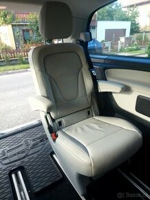 Křesla sedadla Mercedes W 447 V-Klasa světle bílá Lugano
