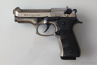 Plynovka Ekol Firat Compact NIKL, replika legendy BERETTA 92