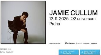 Jamie Cullum 12.11. - prodám 2 vstupenky