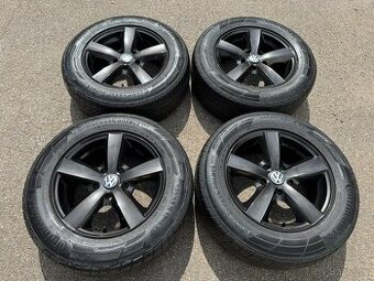Alu 17" 5X130, DEZENT Grafit TOP, pneu 85%