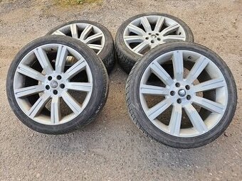 r22" alu kola zimní 5x120 10jx22 et50 pneu 275/40 - 1