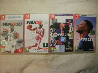 Hry na Nintendo Switch - Jako nové - Ceny v textu