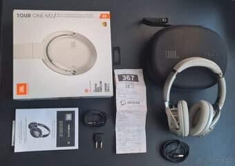 JBL Sluchátka Tour One M2 v záruce do 4/2027.