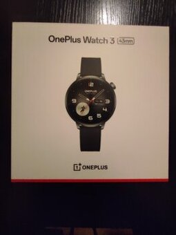 OnePlus Watch 3 43mm Black Steel Model:OPWE242