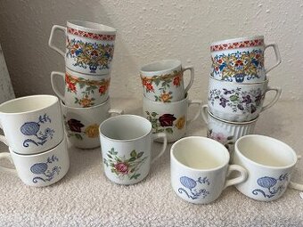 Retro staré hrnky československo