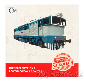 Stříbrná mince Na kolech - Dieselelektrická lokomotiva 753