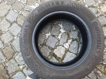 Letni pneu Continental 205/55r16v+disky