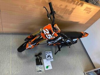 Akumulátorová minicross HECHT 59100 ORANGE – elektrická děts