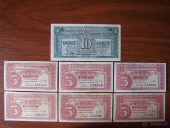 Bankovky 1949 - 1950