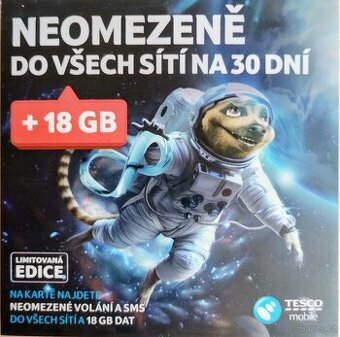 SIM karta pěkné číslo