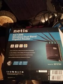 WiFi NetisAC1200, nový, zabalený, poradím, nastavím - 1