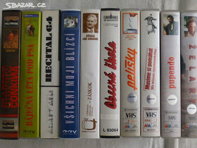VHS originál ČESKÉ FILMY