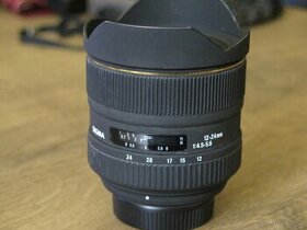 Sigma 12-24 mm  f4,5-5,6 EX DG  HSM ro Nikon - 1