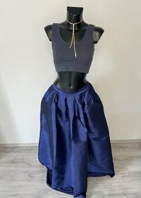 Maxi sukně krásně modrá