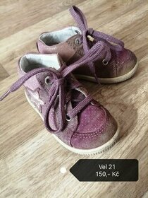 Dětské dívčí celoroční boty 21 Superfit