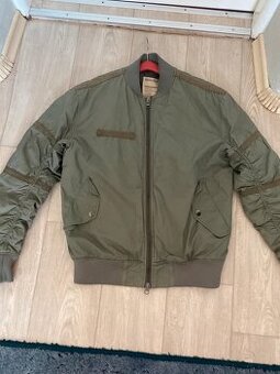 Army bunda bomber khaki zelena panska  XL seda