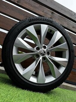 Alu kola 5x112 r18 s pneu (super3)
