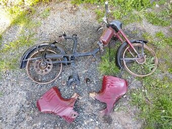 Jawa 50 550 pařez bez TP torzo na díly či renovaci