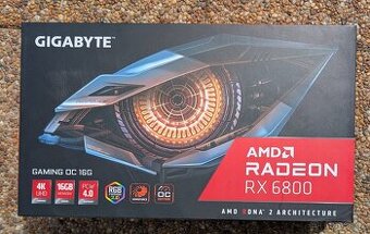 Nová - GIGABYTE RX6800 GAMMING OC 16G