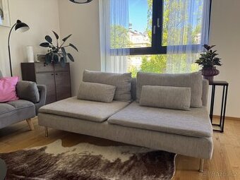 SÖDERHAMN 3místný sedací díl, Viarp béžová/hnědá