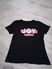 Černé tričko JOY 134