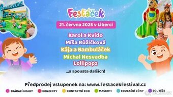 Fesťáček Liberec - rodinné vstupné