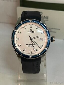 Titoni model Seascoper white - blue orig. hodinky, stav NOVÉ